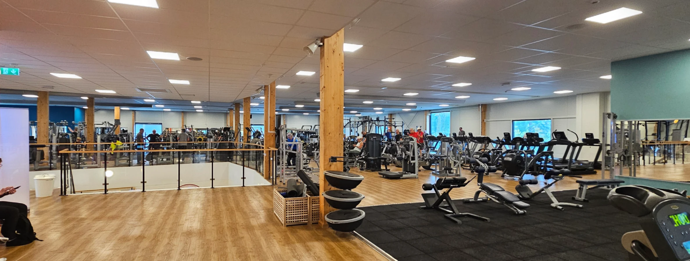 Friskis&Svettis Karlstad, Solstadens Sportcenter, med ljud, styrning och zoner från AVAB