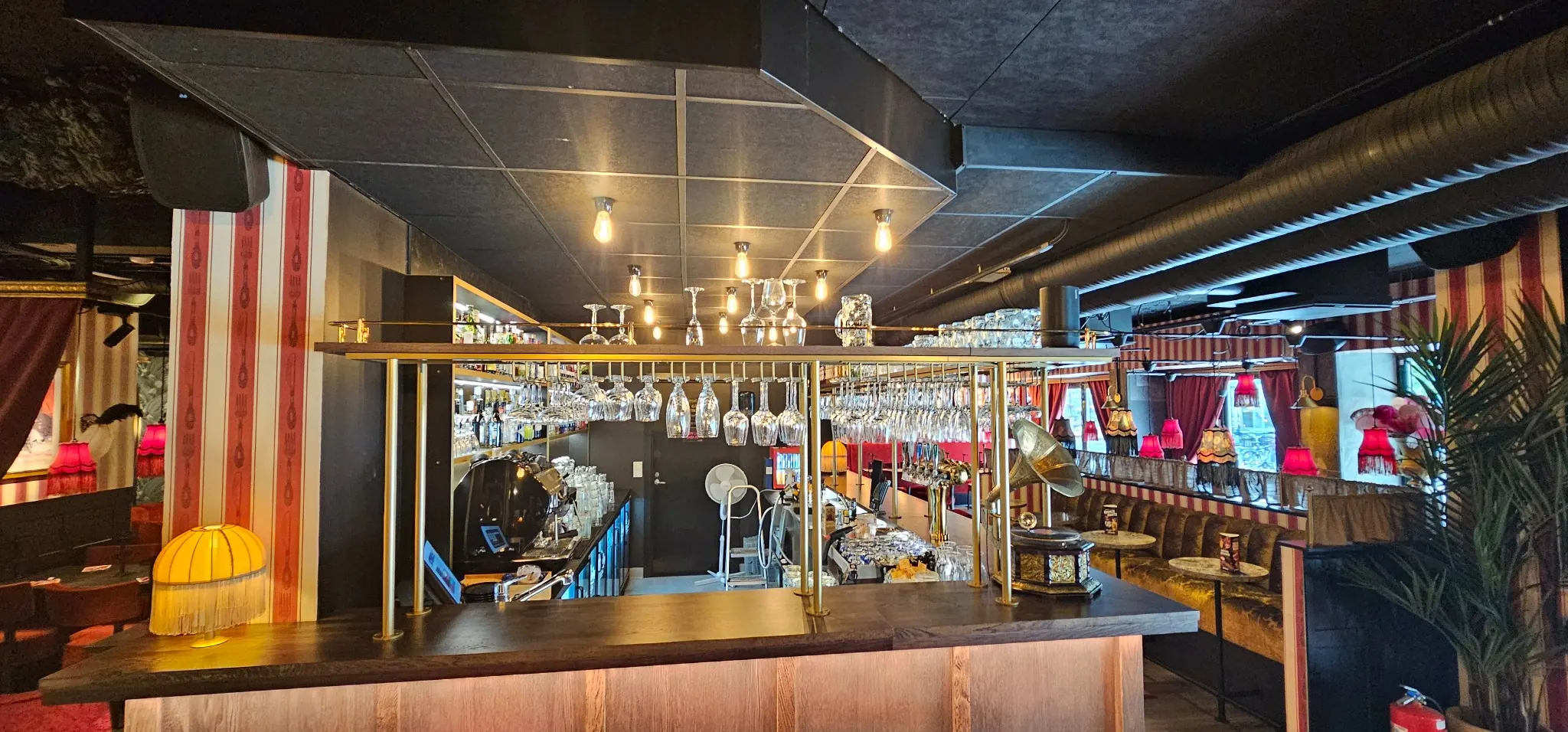Bar och ljudzon på Pinchos Karlstad City
