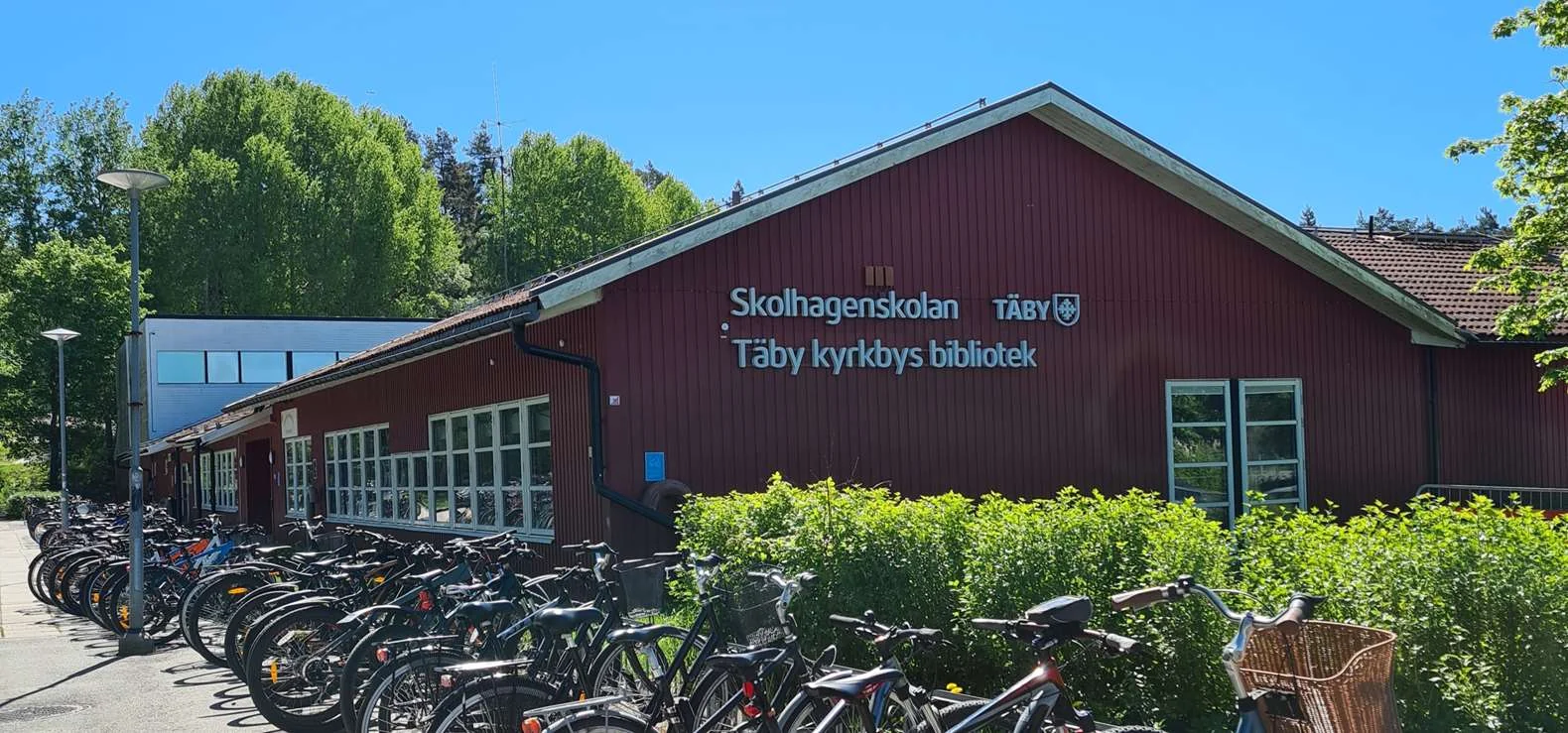 Skolhagenskolan i Täby kyrkby där AVAB installerat SchoolBell rastsignalsystem
